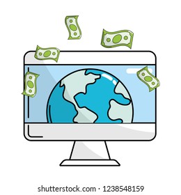 technology computer screen
