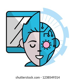 technology computer screen cartoon
