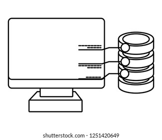 technology computing cartoon