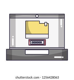 technology computing cartoon