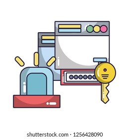 technology computing cartoon
