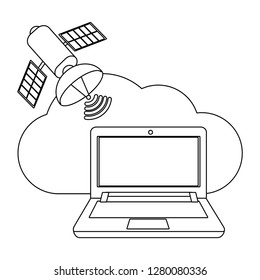 technology computing cartoon