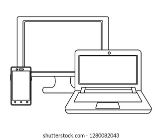 technology computing cartoon