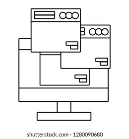 technology computing cartoon