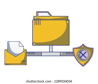 technology computing cartoon