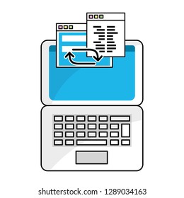 technology computing cartoon