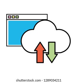technology computing cartoon