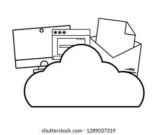 technology computing cartoon