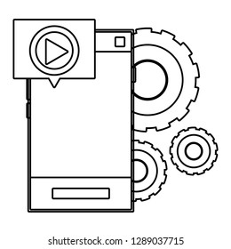 technology computing cartoon
