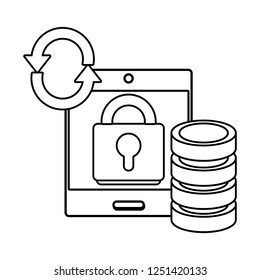 technology computing security cartoon