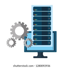 technology computing support cartoon