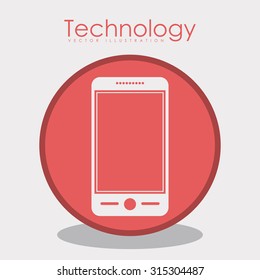Technology concept about gadget design, vector illustration eps 10