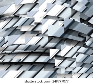 Technology concept abstract futuristic background design. Vector illustration.