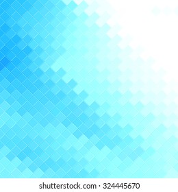 Technology concept abstract turquoise blue geometric & futuristic background