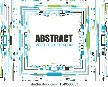 Technology concept background. Abstract vector illustration