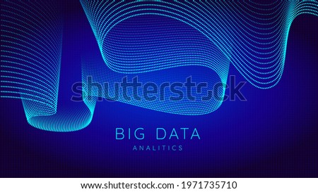 Technology concept background banner, big data analytics, blockchain technology, deep learning, artificial inteligence

