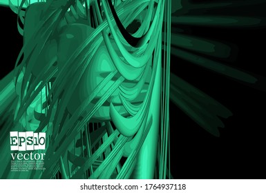 Technology concept background ready for presentation, vector 3d illustration