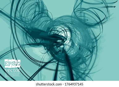 Technology concept background ready for presentation, vector 3d illustration