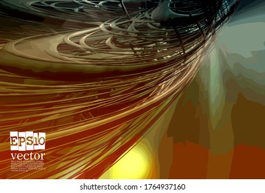 Technology concept background ready for presentation, vector 3d illustration