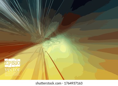 Technology concept background ready for presentation, vector 3d illustration