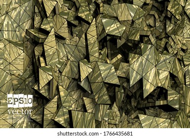 Technology concept background ready for presentation, vector 3d illustration