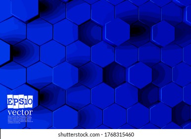Plano de fundo do conceito da tecnologia pronto para a apresentação, ilustração 3d vetorial