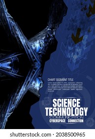 Technology concept background ready for presentation, vector illustration