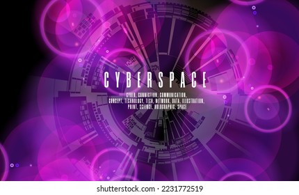 Technology concept background ready for presentation