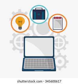 Technology concept with gadget icons design, vector illustration 10 eps graphic.