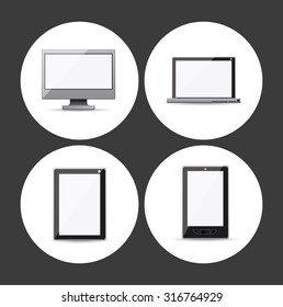 Technology concept with Gadgets design, vector illustration eps 10