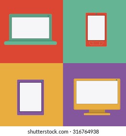 Technology concept with Gadgets design, vector illustration eps 10