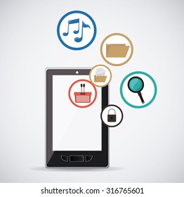 Technology concept with Gadgets design, vector illustration eps 10