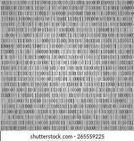 Technology concept hex code digital background vector