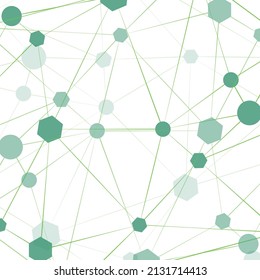 Fondo Resumen de Conexión a la Tecnología. Fondo de escritorio. Ilustración vectorial