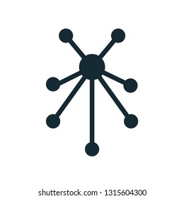 technology connection icon symbol vector design