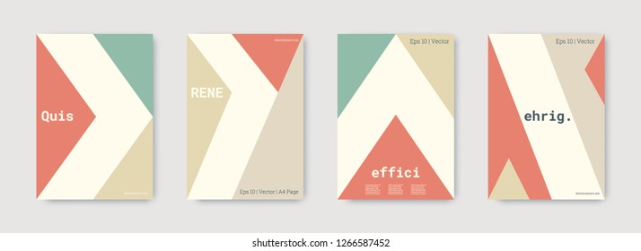 Technology cover design. Minimal vector geometric. Shapes patterns. Triangle design template. Pastel, pink, gold, white, bright business concept. Colorful set of vector. Cool technology cover design.