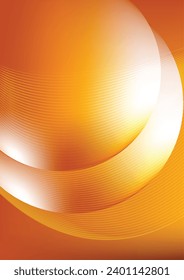 Die Technologie deckt das Design ab. Moderner Hintergrund mit Sphere und Wellen Textur für die Verwendung Element, Farbige Formen Farbverläufe. 