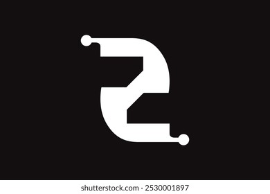 Technology Creative Z Letter Logo vector design