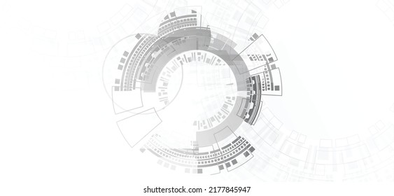 Technology data abstract background. Vector design. for creative banner, poster.