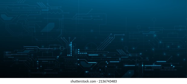 Technology data background, idea of global business solution