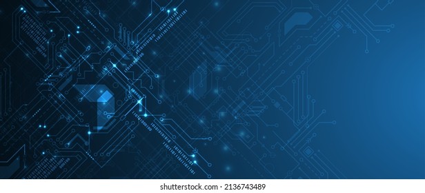 Technology data background, idea of global business solution