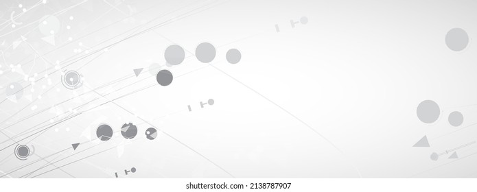 Technology data background, idea of global business solution