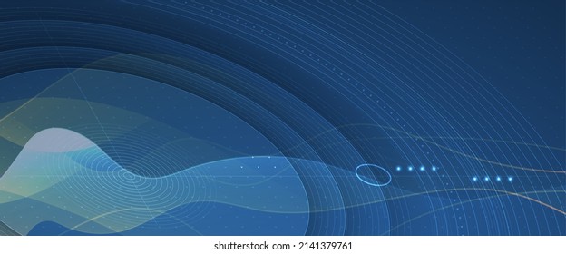 Technology data background, idea of global business solution