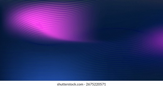 Technology Data flow background, modern tech banner, corporate business concept, Dynamic line  composition eps 10.