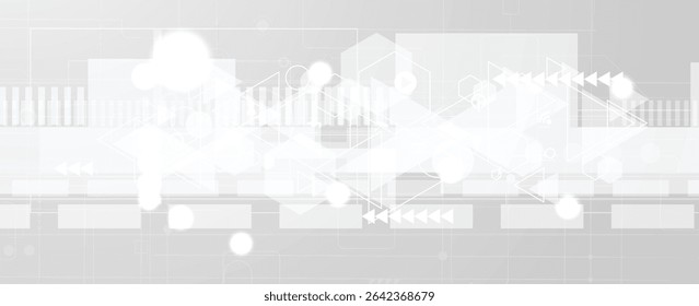 Technology data an network connection visual business background