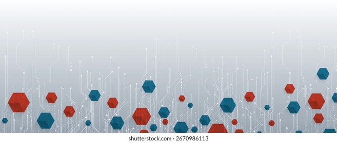 Dados de tecnologia e conexão de rede plano de fundo visual de negócios