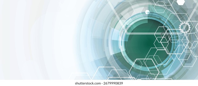 Dados de tecnologia e conexão de rede plano de fundo visual de negócios