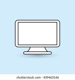 technology design. computer icon. Colorful illustration , vector