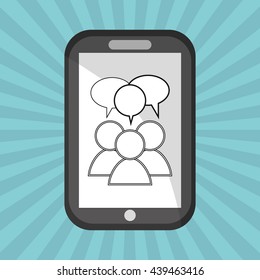 technology design. computer icon. Colorful illustration , vector