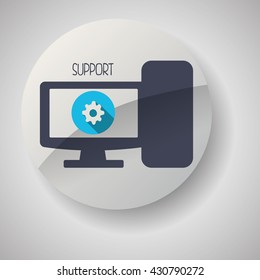 technology design. gadget icon. Isolated illustration , vector